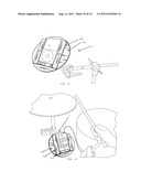 Portable Stand and Mount for Securing a Portable Media or Audio Player to     a Support diagram and image