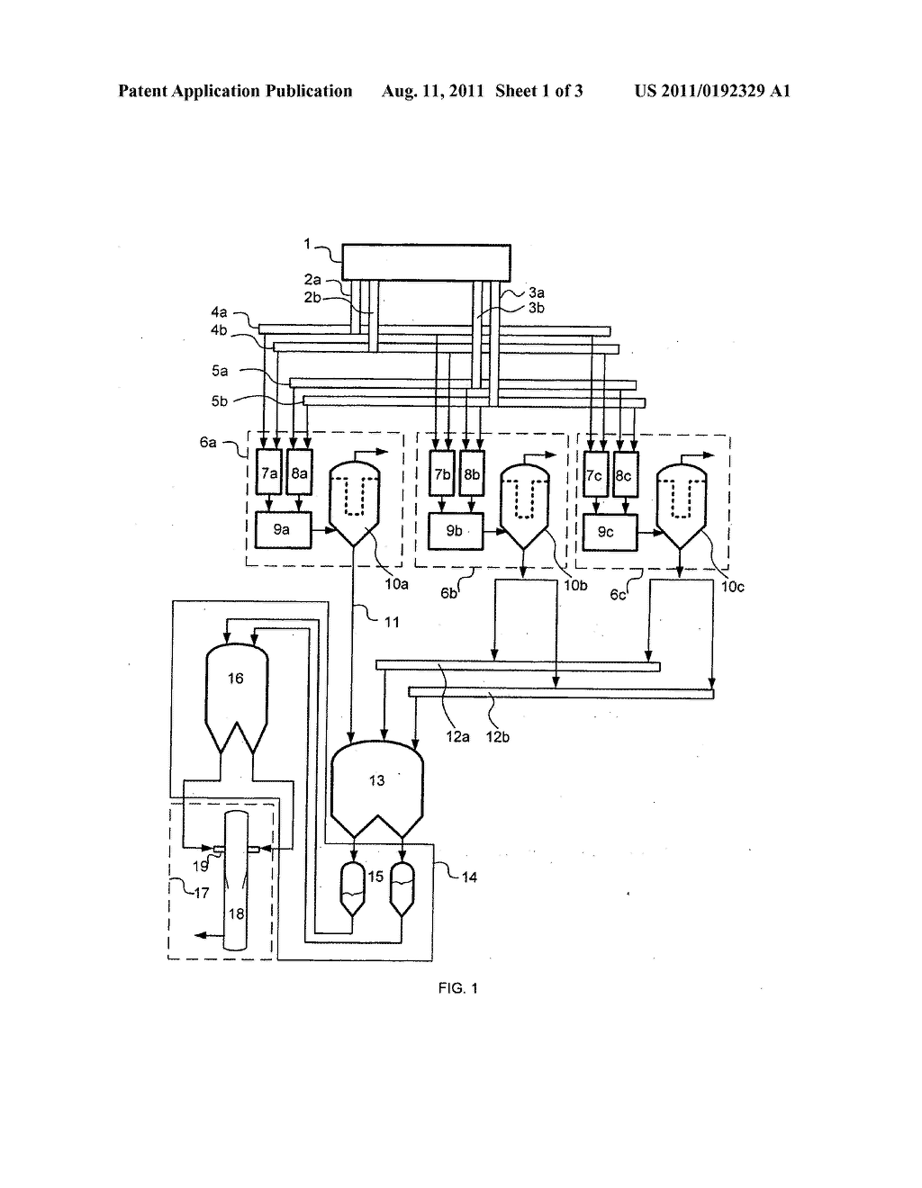 METHOD AND INSTALLATION FOR THE UNINTERUPTED SUPPLY OF A GASIFICATION     PLANT WITH FUEL - diagram, schematic, and image 02