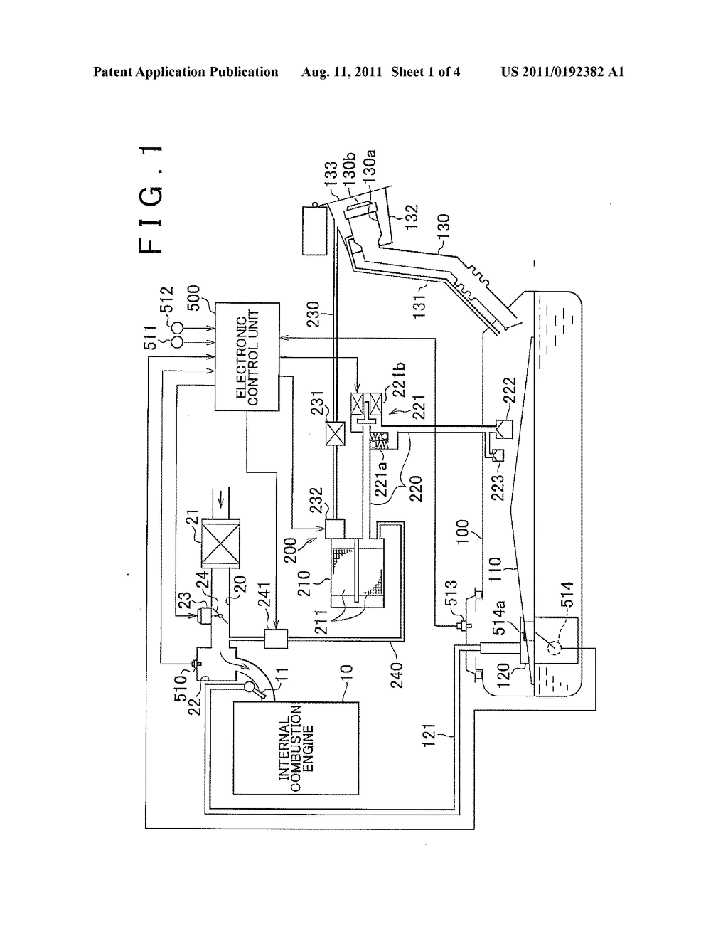 FUEL TANK AND FUEL VAPOR TREATMENT DEVICE EQUIPPED WITH THE FUEL TANK - diagram, schematic, and image 02