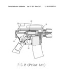 GUN BOLT TRANSMISSION MECHANISM FOR ELECTRIC TOY GUN diagram and image