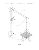 ADJUSTABLE HEIGHT OUTDOOR COOKER diagram and image