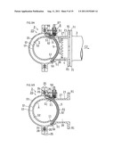 BRANCHING UNIT FOR BORING WITHOUT STOPPING PASSAGE OF FLUID diagram and image