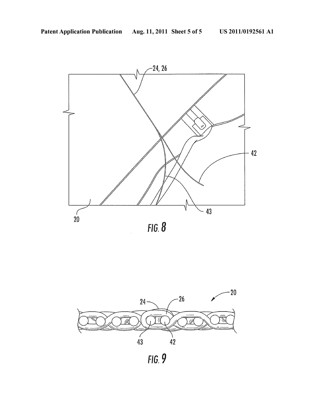 Method and Device for Installing Seamed Industrial Fabric - diagram, schematic, and image 06