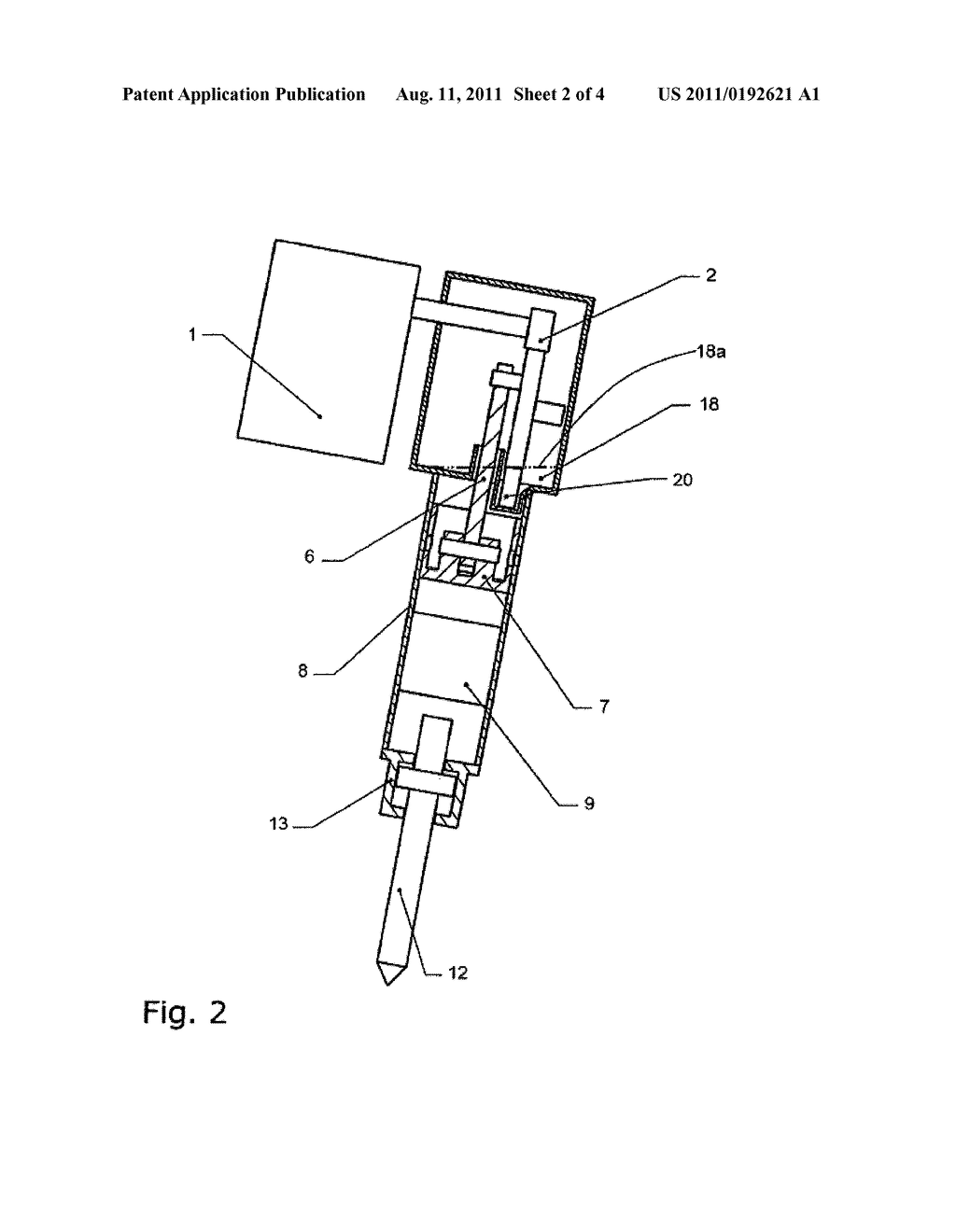 Hammer and/or Hammer Drill Having Relubricating Device - diagram, schematic, and image 03