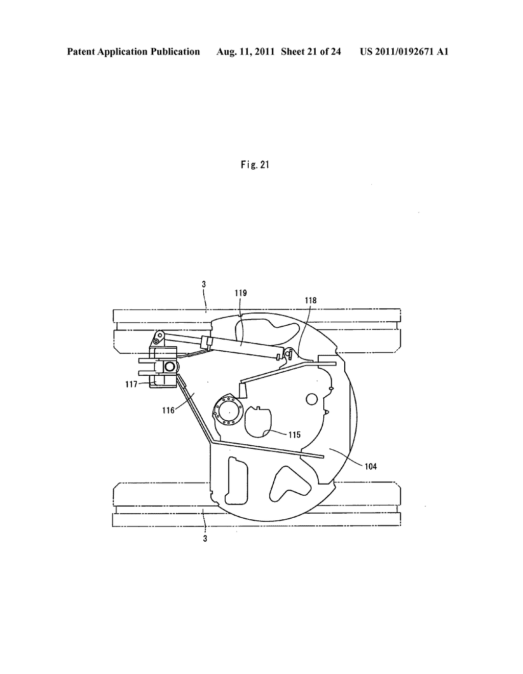 WORK VEHICLE-MOUNTED ENGINE DEVICE - diagram, schematic, and image 22