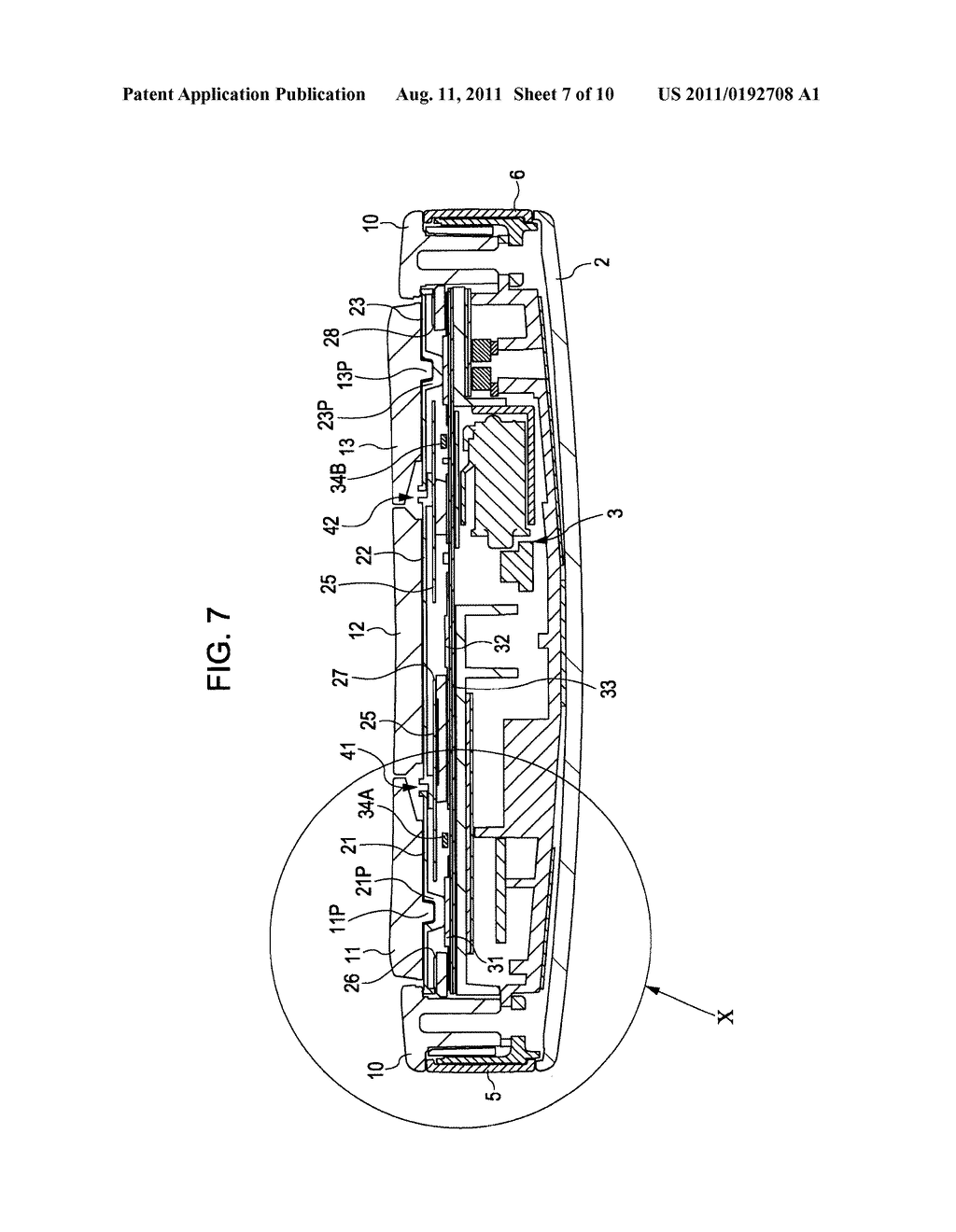 ILLUMINATING PUSH-BUTTON DEVICE AND PORTABLE TERMINAL - diagram, schematic, and image 08