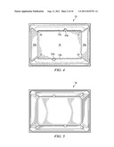 PRODUCT PACKAGE UTILIZING AN INFORMATION INDICATOR HELD IN A PRODUCT TRAY diagram and image