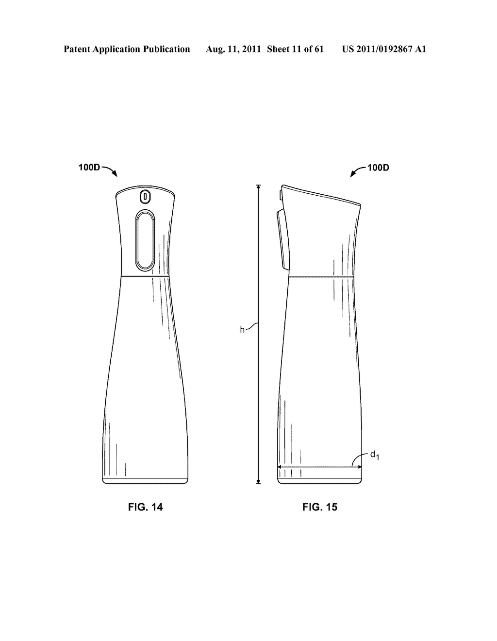 Dispensing System for Dispensing a Product from a Handheld Container - diagram, schematic, and image 12