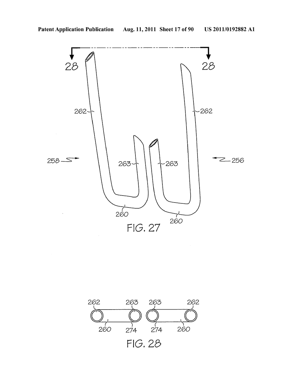 SURGICAL STAPLE HAVING AN EXPANDABLE PORTION - diagram, schematic, and image 18