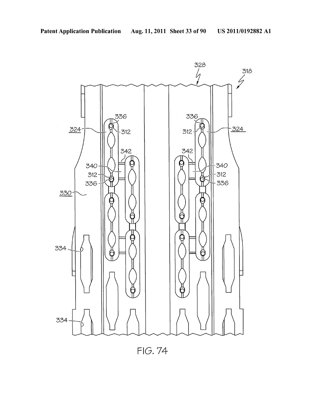 SURGICAL STAPLE HAVING AN EXPANDABLE PORTION - diagram, schematic, and image 34