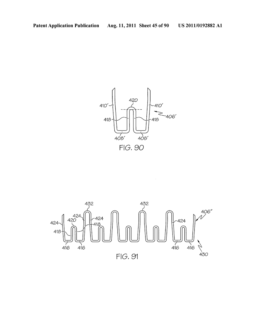 SURGICAL STAPLE HAVING AN EXPANDABLE PORTION - diagram, schematic, and image 46