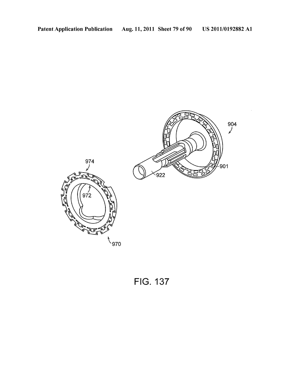 SURGICAL STAPLE HAVING AN EXPANDABLE PORTION - diagram, schematic, and image 80