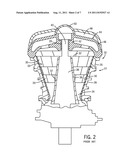 SPIDER HAVING SPIDER ARMS WITH OPEN CHANNEL diagram and image