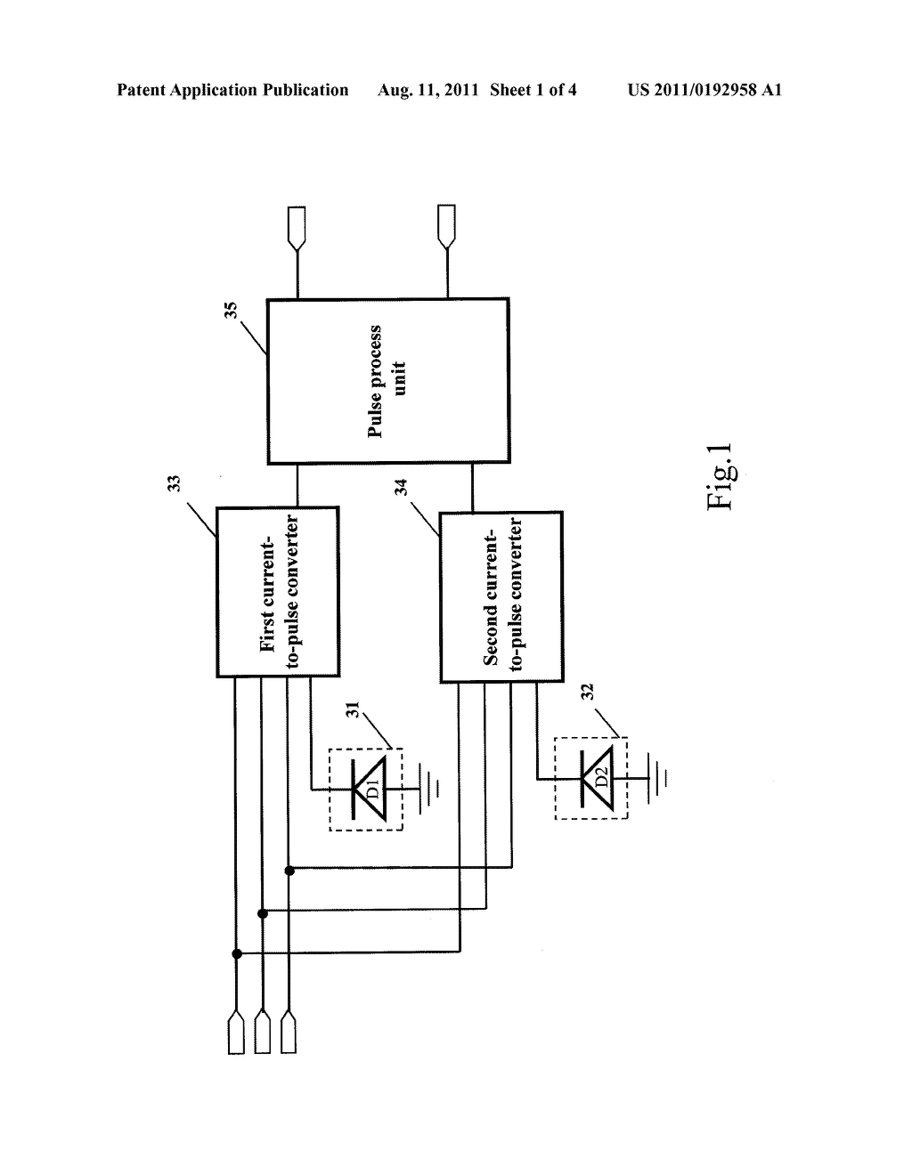 PHOTOSENSOR DEVICE WITH DARK CURRENT CANCELLATION - diagram, schematic, and image 02
