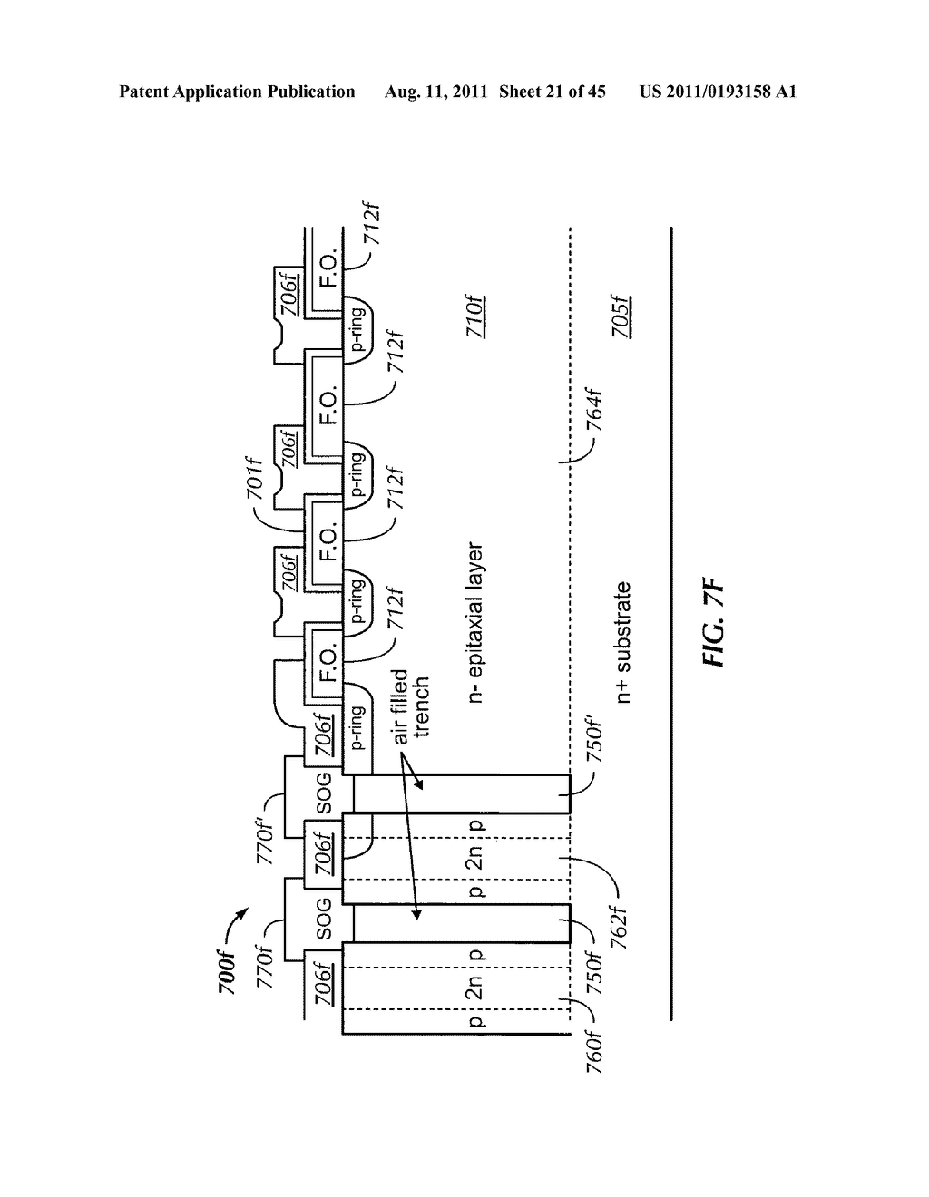 Semiconductor Devices With Sealed, Unlined Trenches and Methods of Forming     Same - diagram, schematic, and image 22