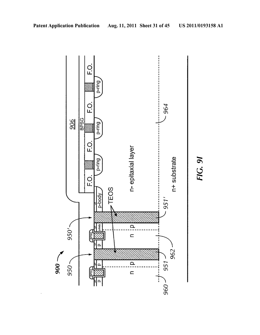 Semiconductor Devices With Sealed, Unlined Trenches and Methods of Forming     Same - diagram, schematic, and image 32