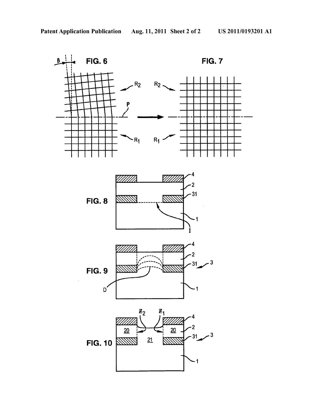 METHOD TO FABRICATE AND TREAT A STRUCTURE OF SEMICONDUCTOR-ON-INSULATOR     TYPE, ENABLING DISPLACEMENT OF DISLOCATIONS, AND CORRESPONDING STRUCTURE - diagram, schematic, and image 03