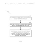 Systems and Methods Providing Arrangements of Vias diagram and image