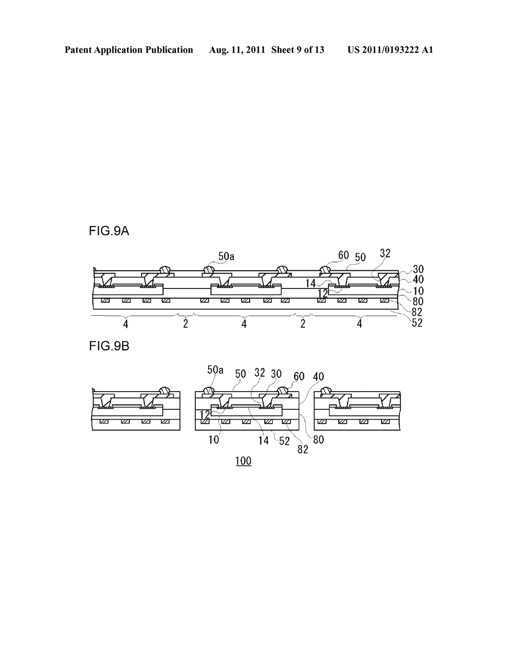 SEMICONDUCTOR MODULE, METHOD FOR FABRICATING THE SEMICONDUCTOR MODULE, AND     MOBILE APPARATUS - diagram, schematic, and image 10