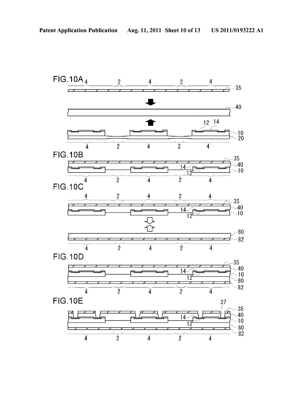 SEMICONDUCTOR MODULE, METHOD FOR FABRICATING THE SEMICONDUCTOR MODULE, AND     MOBILE APPARATUS - diagram, schematic, and image 11