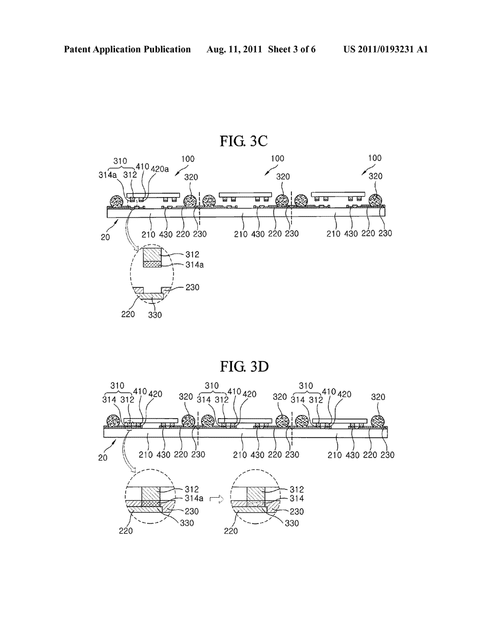 ELECTRONIC DEVICE PACKAGE AND METHOD FOR FABRICATING THE SAME - diagram, schematic, and image 04