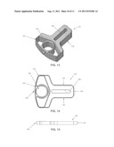 METHOD AND APPARATUS FOR SECURING A WORKPIECE TO A FIXTURE PLATE USING AN     ADJUSTABLE, LOW-PROFILE, LIGHT-DUTY WORKPIECE CLAMP diagram and image