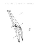 BICYCLE REAR SUSPENSION SYSTEM diagram and image