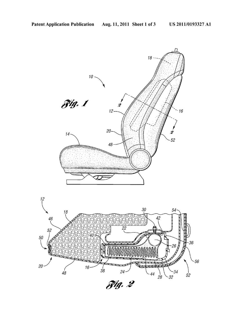 VEHICLE SEAT ASSEMBLY WITH SEAT PAD PROTECTION MEMBER - diagram, schematic, and image 02