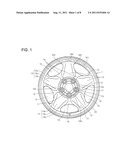 VEHICLE WHEEL DISK diagram and image