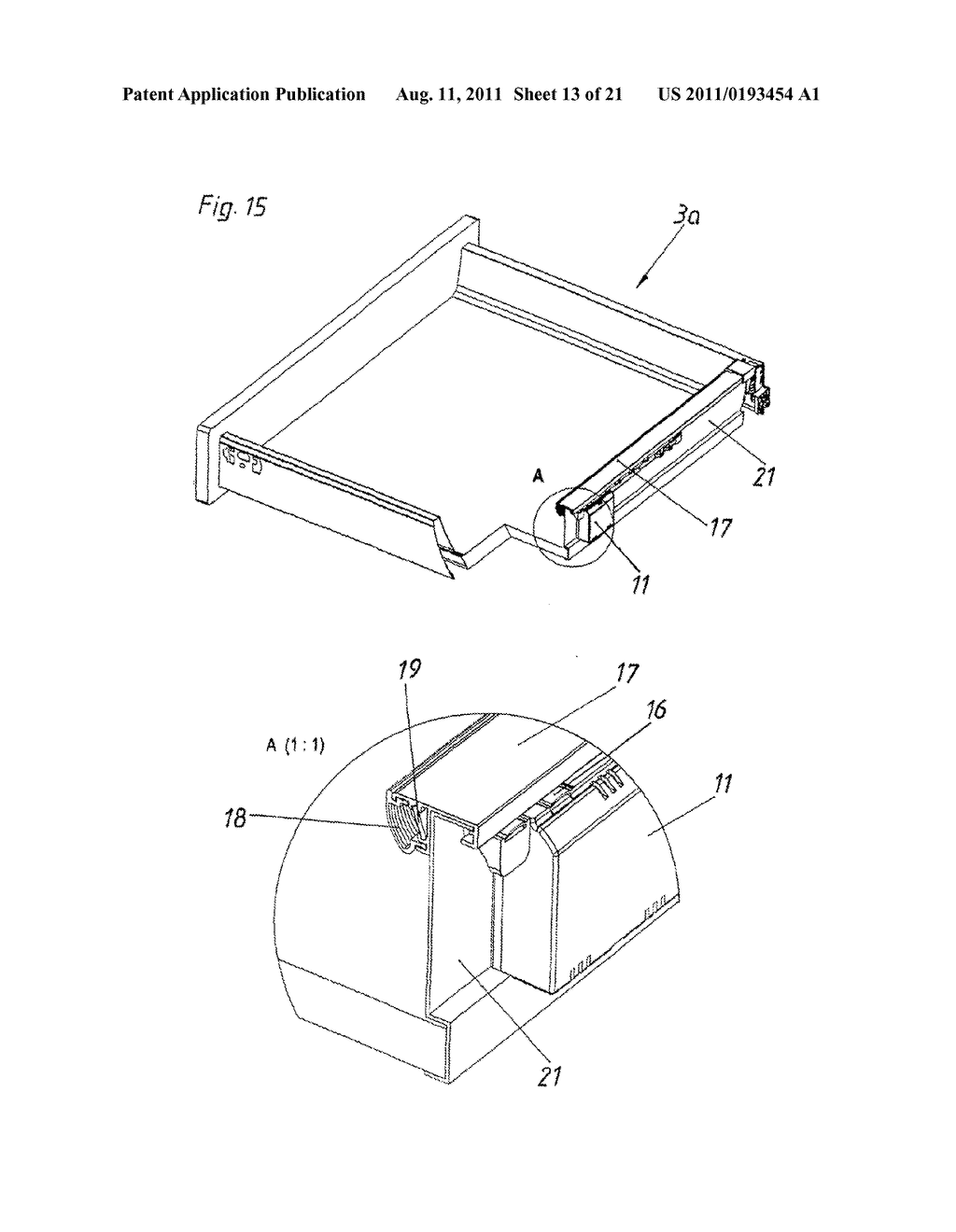 ARTICLE OF FURNITURE HAVING A DRAWER AND A CURRENT CONSUMER - diagram, schematic, and image 14