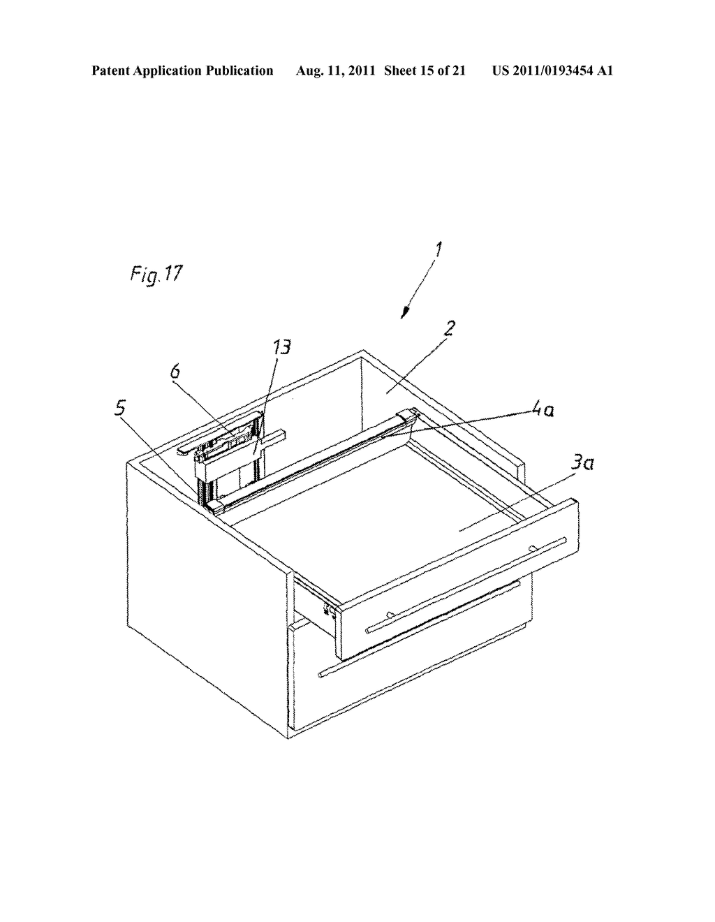 ARTICLE OF FURNITURE HAVING A DRAWER AND A CURRENT CONSUMER - diagram, schematic, and image 16