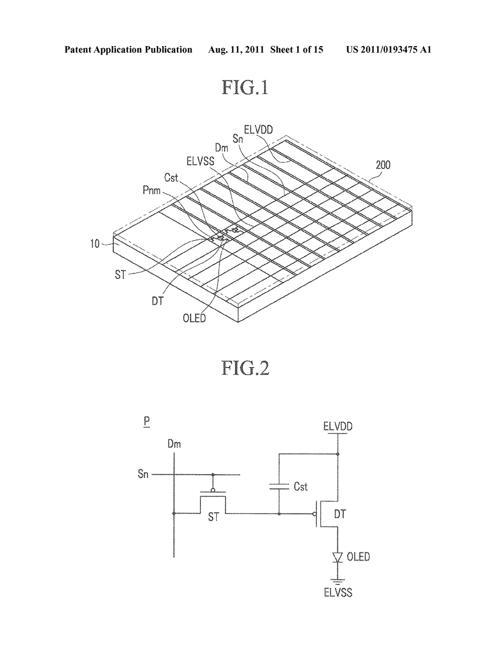 ORGANIC LIGHT EMITTING DISPLAY AND MANUFACTURING METHOD THEREOF - diagram, schematic, and image 02