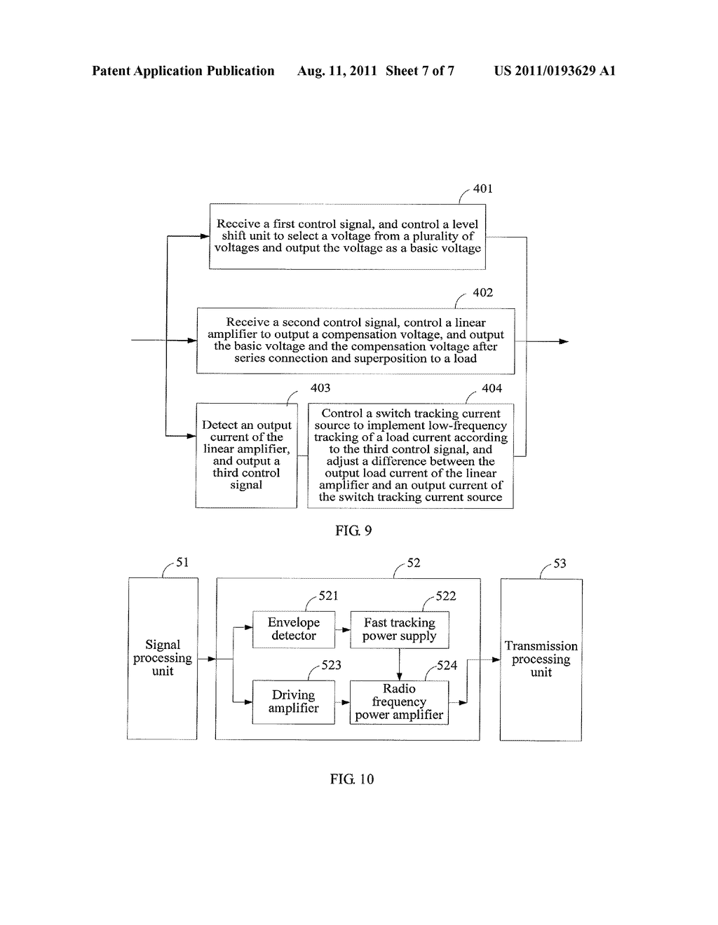 TRACKING POWER SUPPLY, METHOD FOR CONTROLLING POWER SUPPLY, AND     COMMUNICATION APPARATUS - diagram, schematic, and image 08