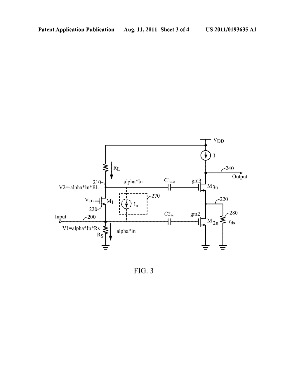 WIDE BAND LNA WITH NOISE CANCELING - diagram, schematic, and image 04