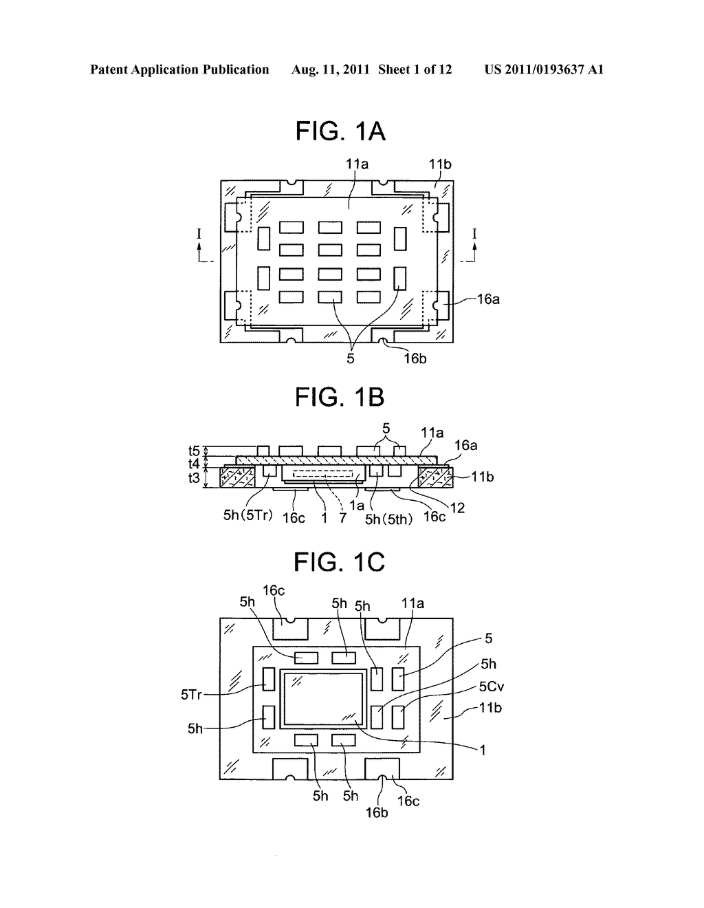 Surface mounted oven controlled type crystal oscillator - diagram, schematic, and image 02