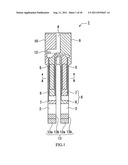 METHOD OF MANUFACTURING PIEZOELECTRIC VIBRATING REED, PIEZOELECTRIC     VIBRATOR, OSCILLATOR, ELECTRONIC EQUIPMENT AND RADIO-CONTROLLED TIMEPIECE diagram and image