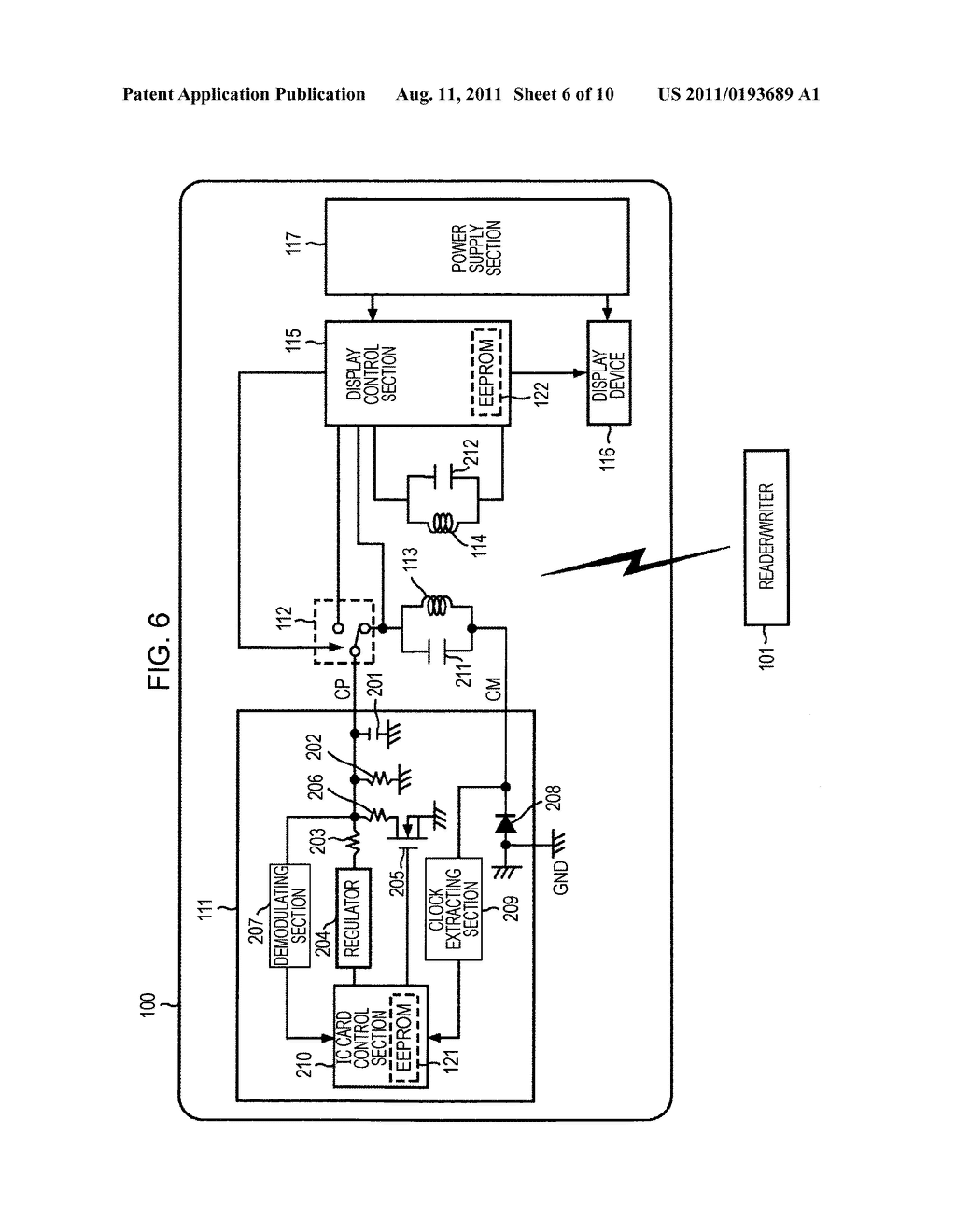 Information processing apparatus and method, and non-contact IC card     device - diagram, schematic, and image 07