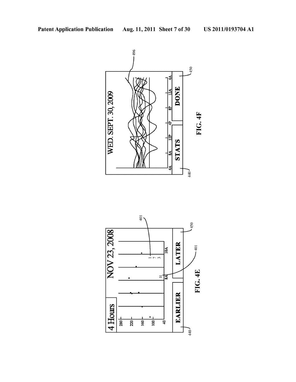 Displays for a medical device - diagram, schematic, and image 08