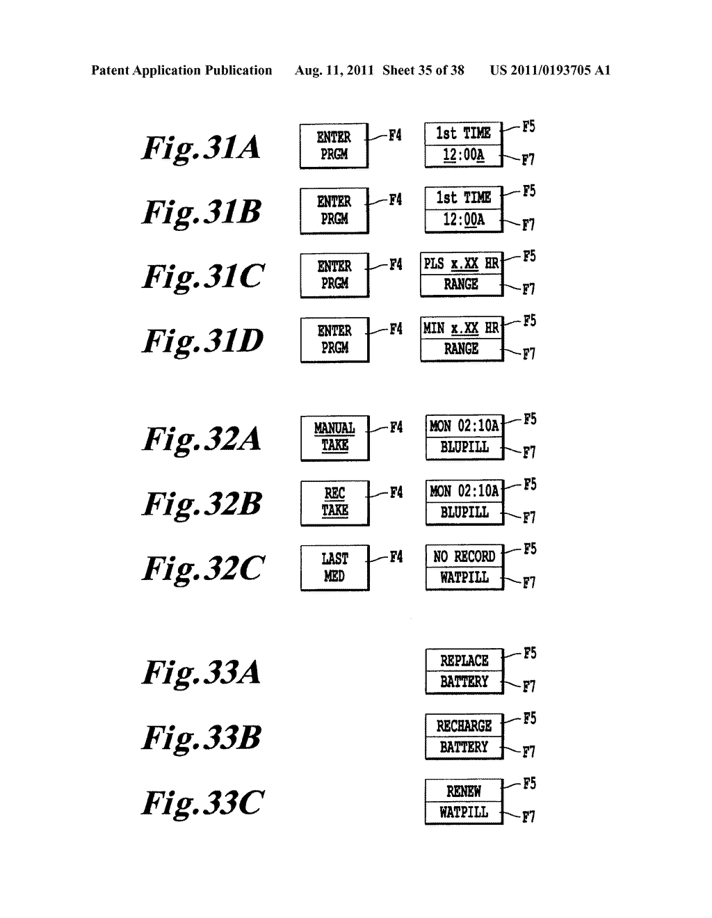 PRESCRIPTION COMPLIANCE DEVICE AND METHOD OF USING DEVICE - diagram, schematic, and image 36