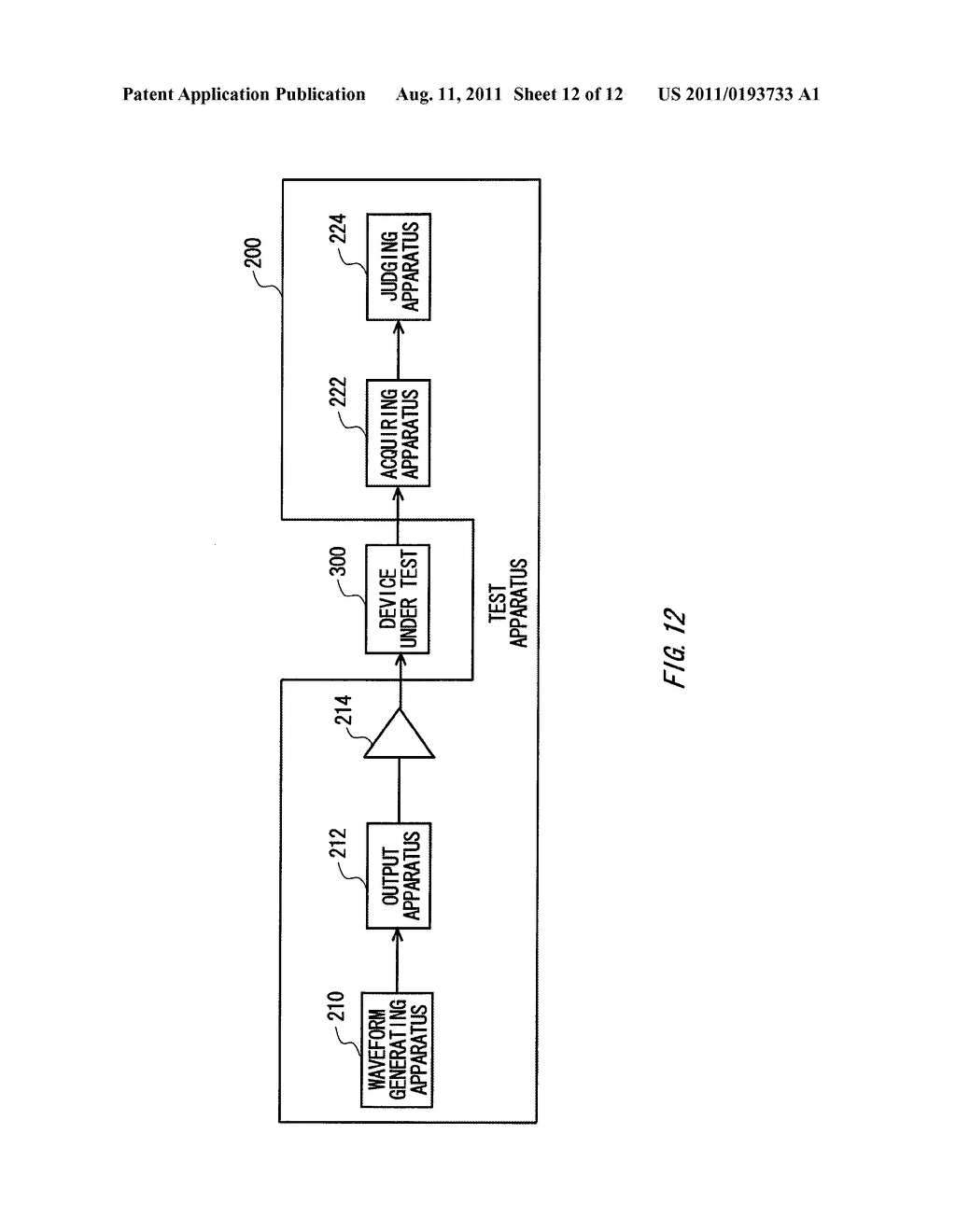 OUTPUT APPARATUS AND TEST APPARATUS - diagram, schematic, and image 13