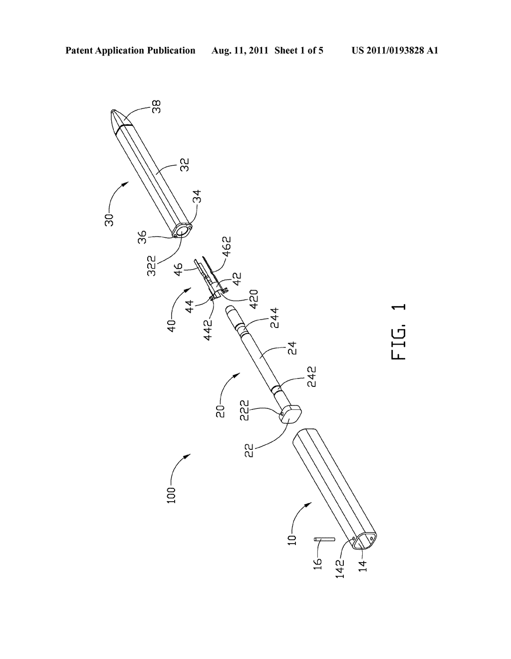 TELESCOPING STYLUS FOR PORTABLE ELECTRONIC DEVICE - diagram, schematic, and image 02