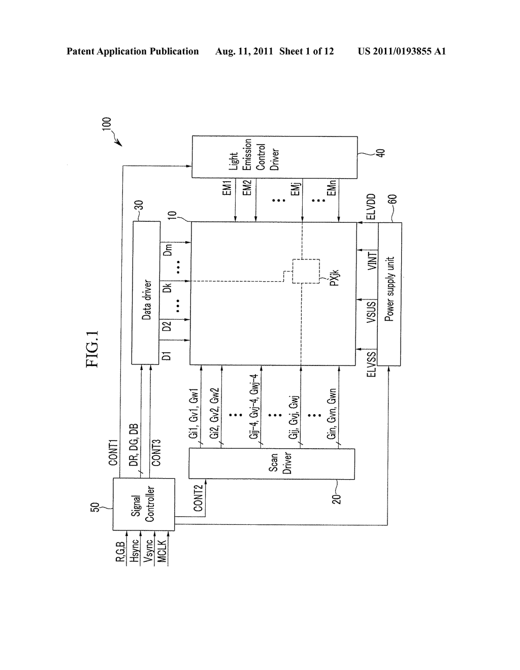 PIXEL, DISPLAY DEVICE, AND DRIVING METHOD THEREOF - diagram, schematic, and image 02