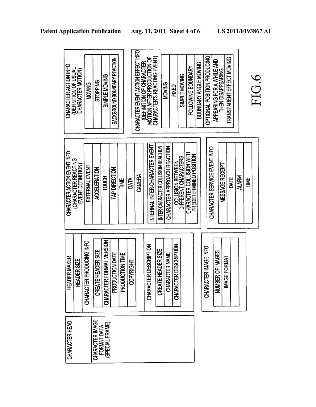 METHOD AND APPARATUS FOR PRODUCING DYNAMIC EFFECT OF CHARACTER CAPABLE OF     INTERACTING WITH IMAGE - diagram, schematic, and image 05