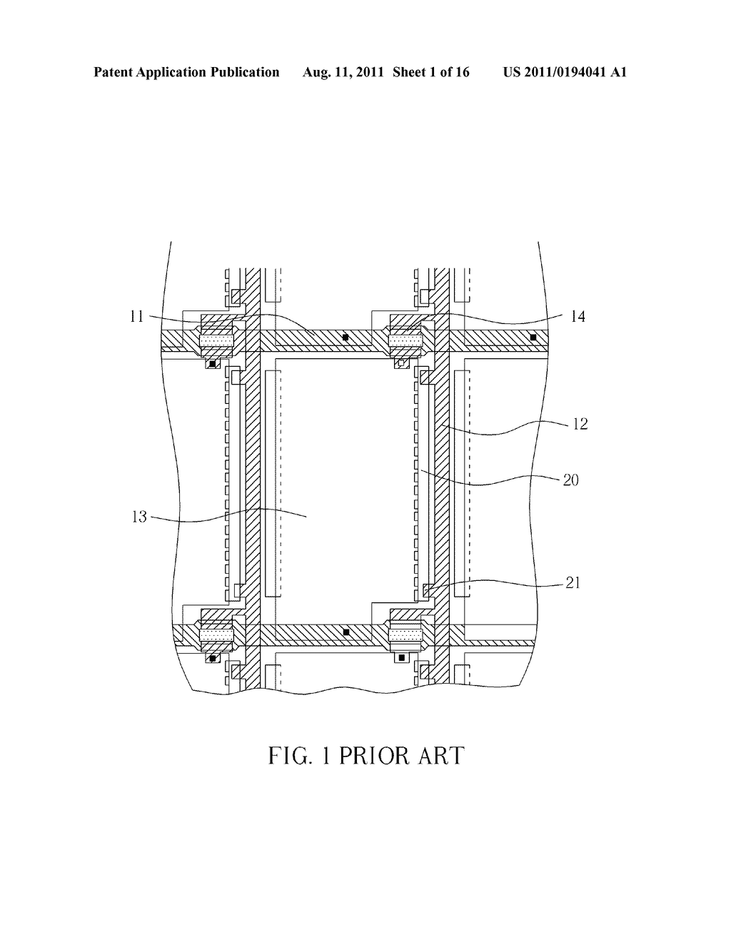 ARRAY SUBSTRATE OF LIQUID CRYSTAL DISPLAY DEVICE AND REPAIR METHOD THEREOF - diagram, schematic, and image 02