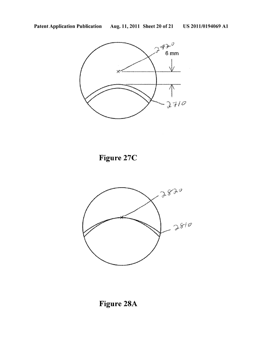 Multifocal Lens Having a Progressive Optical Power Region and     Discontinuity - diagram, schematic, and image 21