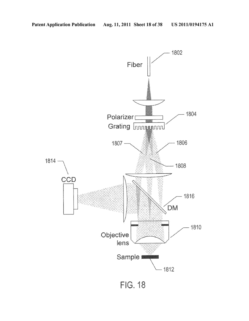 METHOD AND SYSTEM FOR FAST THREE-DIMENSIONAL     STRUCTURED-ILLUMINATION-MICROSCOPY IMAGING - diagram, schematic, and image 19