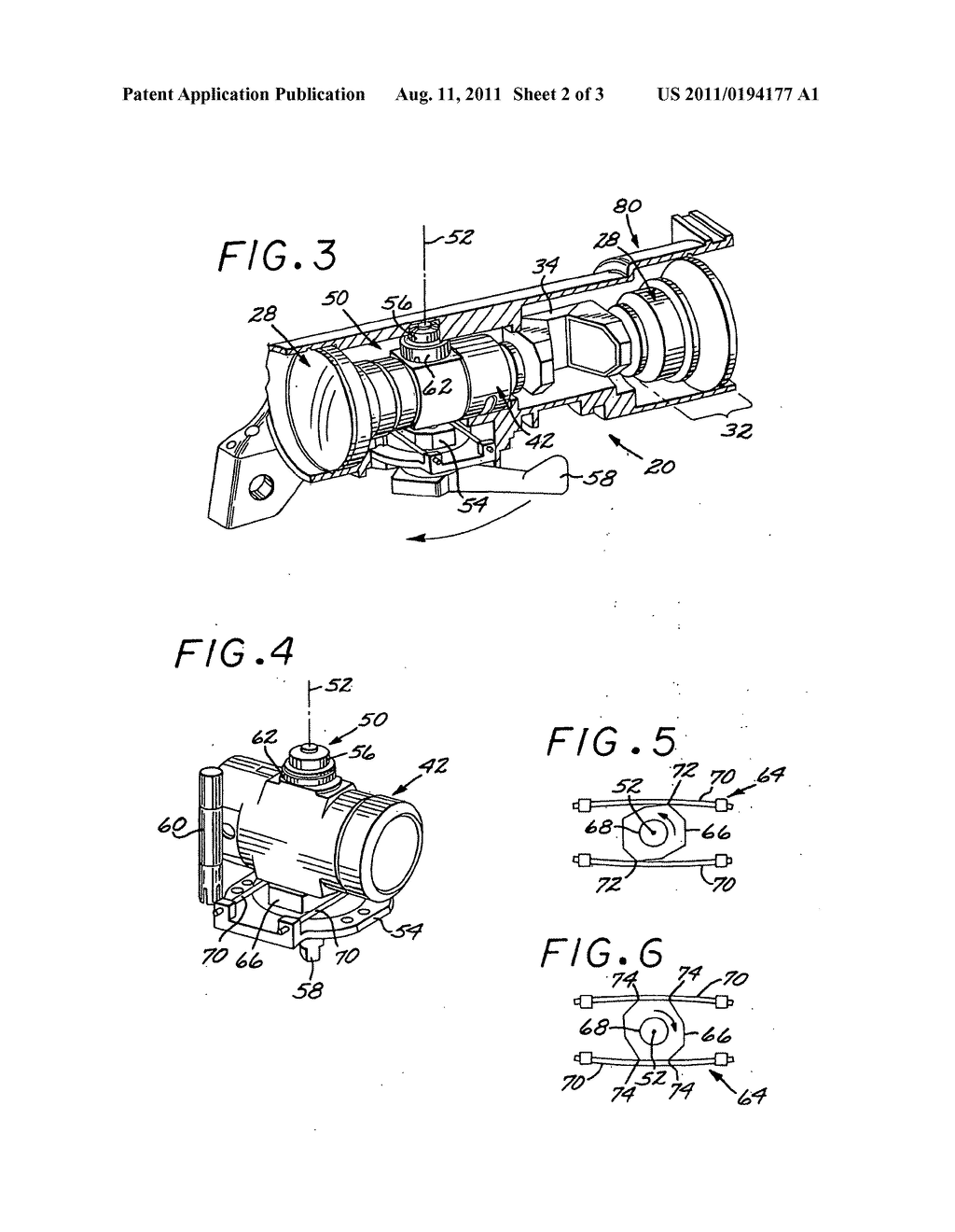 Multi-magnification viewing and aiming scope - diagram, schematic, and image 03