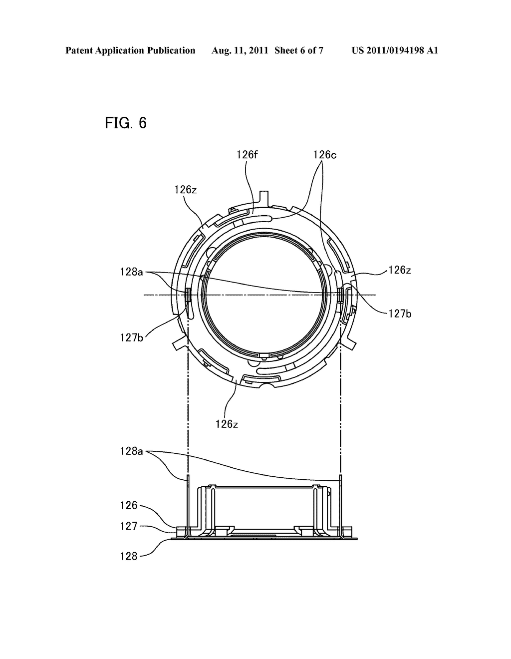 LENS BARREL AND IMAGING APPARATUS - diagram, schematic, and image 07