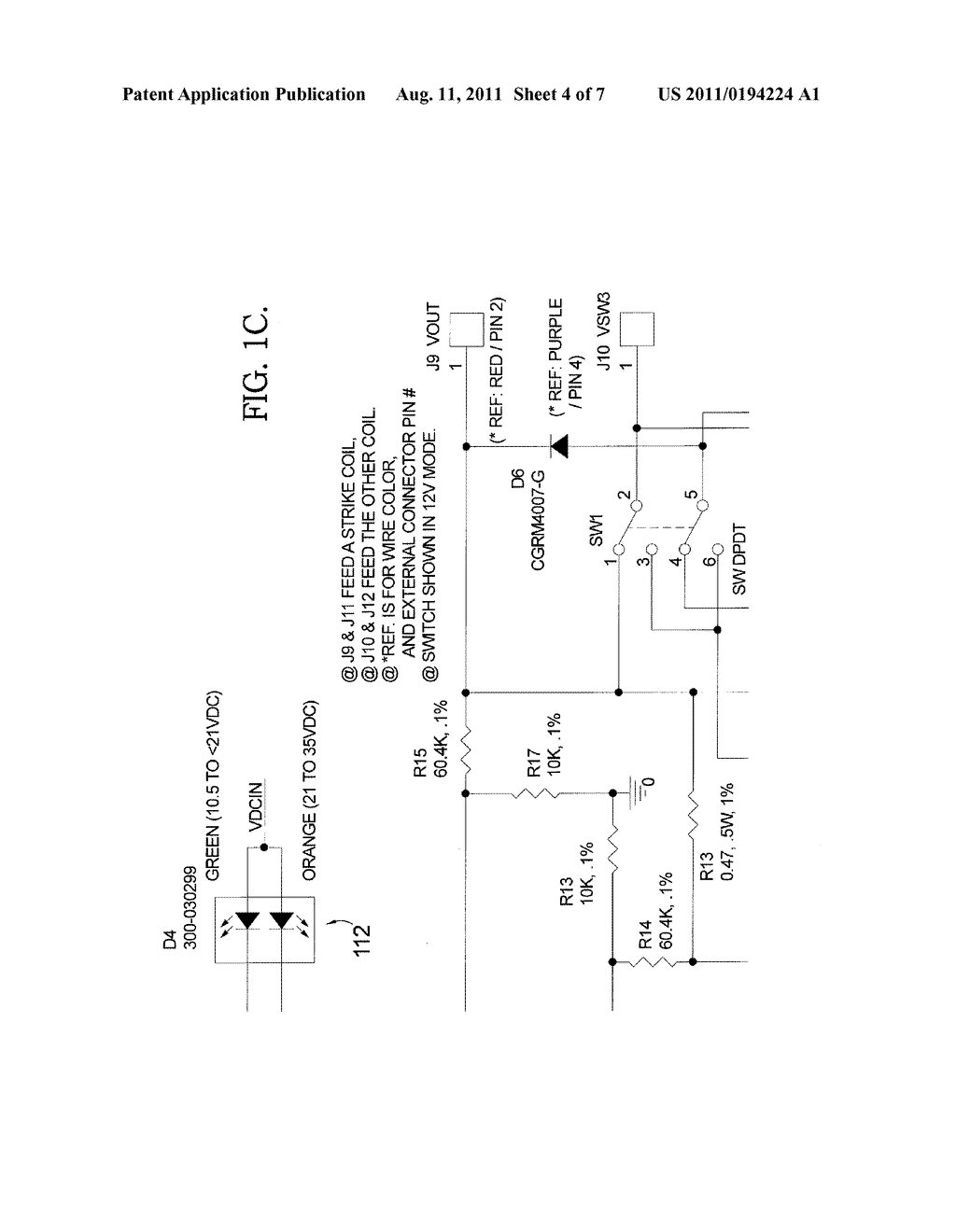 Control Circuit for Electric Unlocking Devices Using Actuating Solenoids - diagram, schematic, and image 05