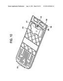 REMOVABLE MODULE FOR A CONSOLE diagram and image